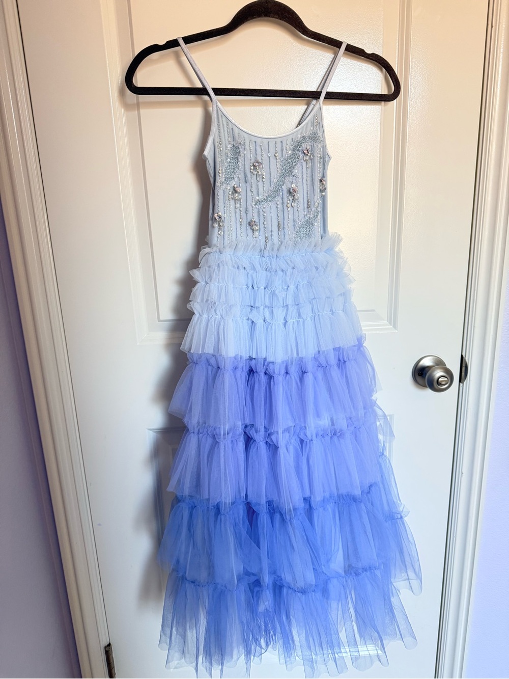 Tutu Du Monde Light Blue Ruffle Dress